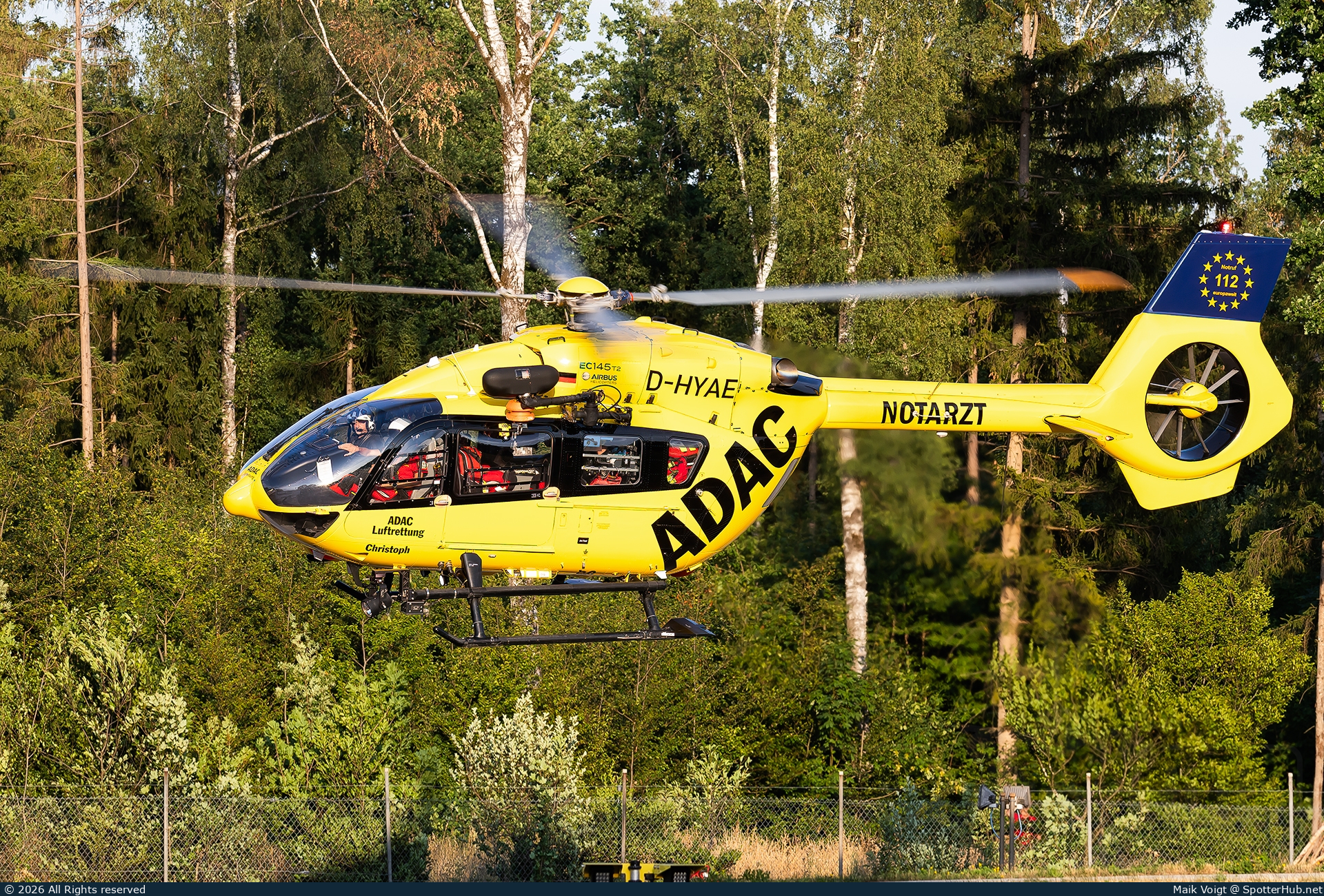 Photo of D-HYAE - Airbus Helicopters H145 operated by ADAC Luftrettung
