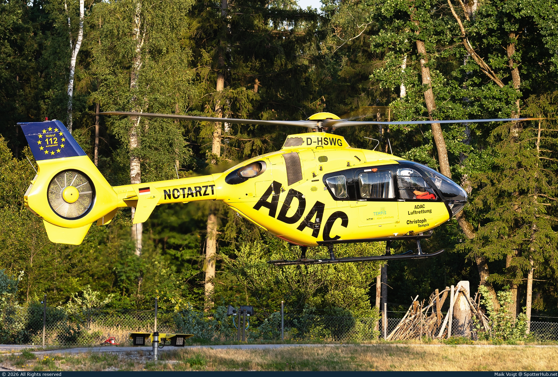 Photo of D-HSWG - Eurocopter EC135 P2 operated by ADAC Luftrettung