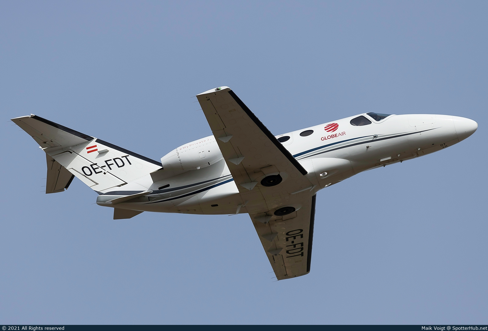 Photo of OE-FDT - Cessna 510 Citation Mustang operated by GlobeAir