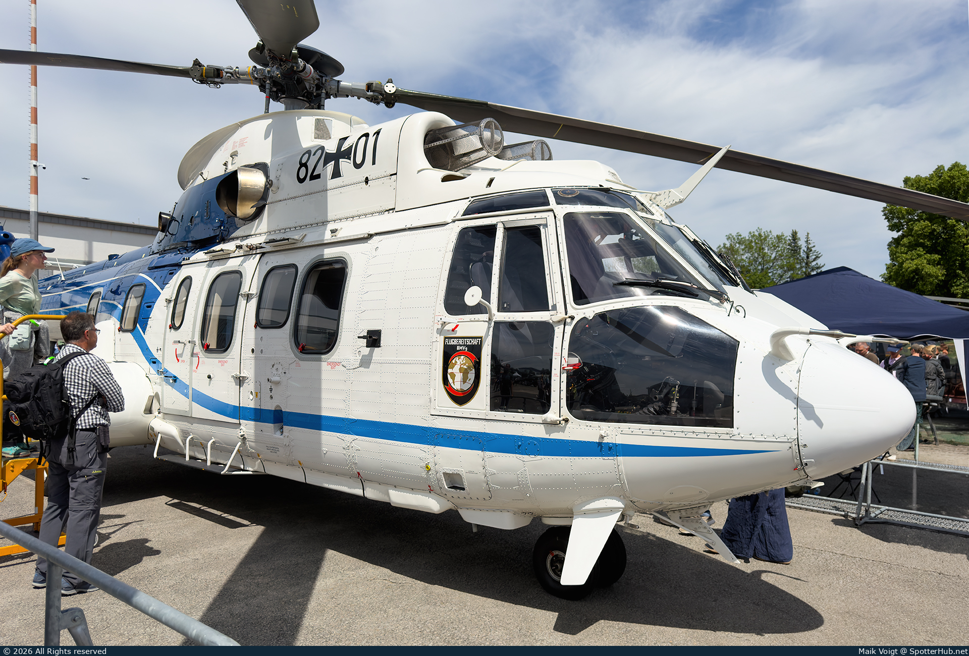 Photo of 82+01 - Eurocopter AS532U2 Cougar operated by German Air Force