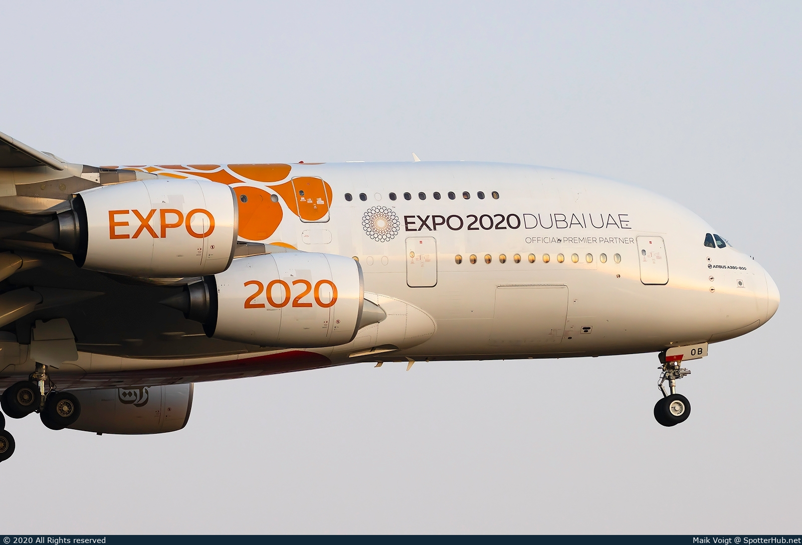 Photo of A6-EOB - Airbus A380-861 operated by Emirates