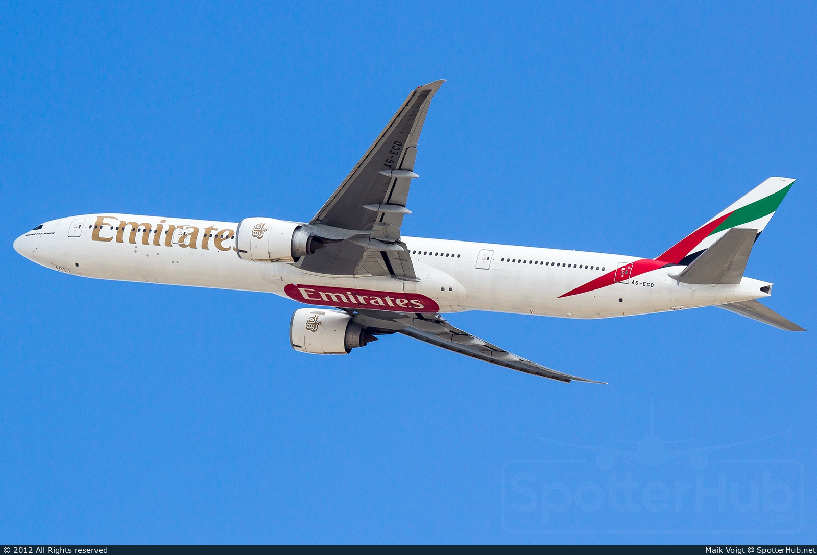 Photo of A6-ECD - Boeing 777-36N(ER) operated by Emirates