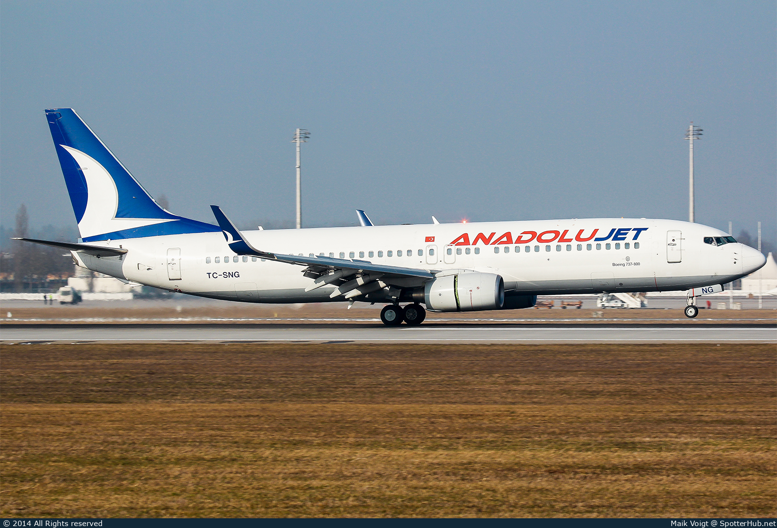 Photo of TC-SNG - Boeing 737-8HC operated by AnadoluJet (opb SunExpress)