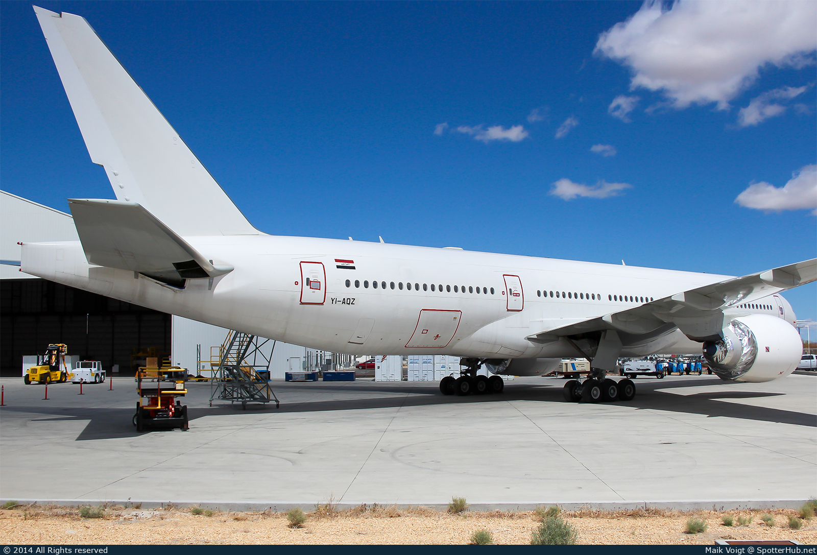 Photo of YI-AQZ - Boeing 777-29M(LR) operated by Iraqi Airways