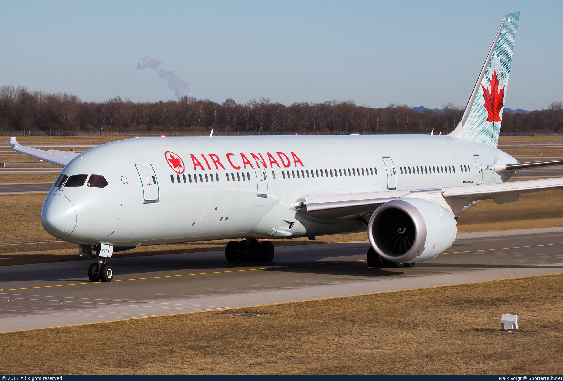 Photo of C-FPQB - Boeing 787-9 Dreamliner operated by Air Canada