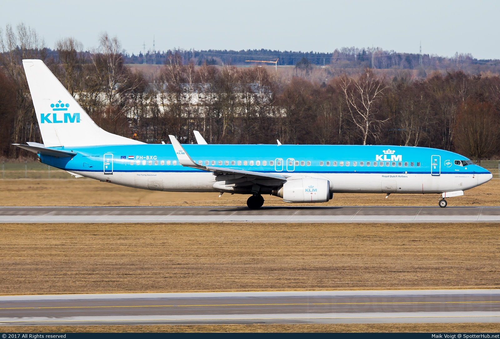 Photo of PH-BXG - Boeing 737-8K2 operated by KLM Royal Dutch Airlines