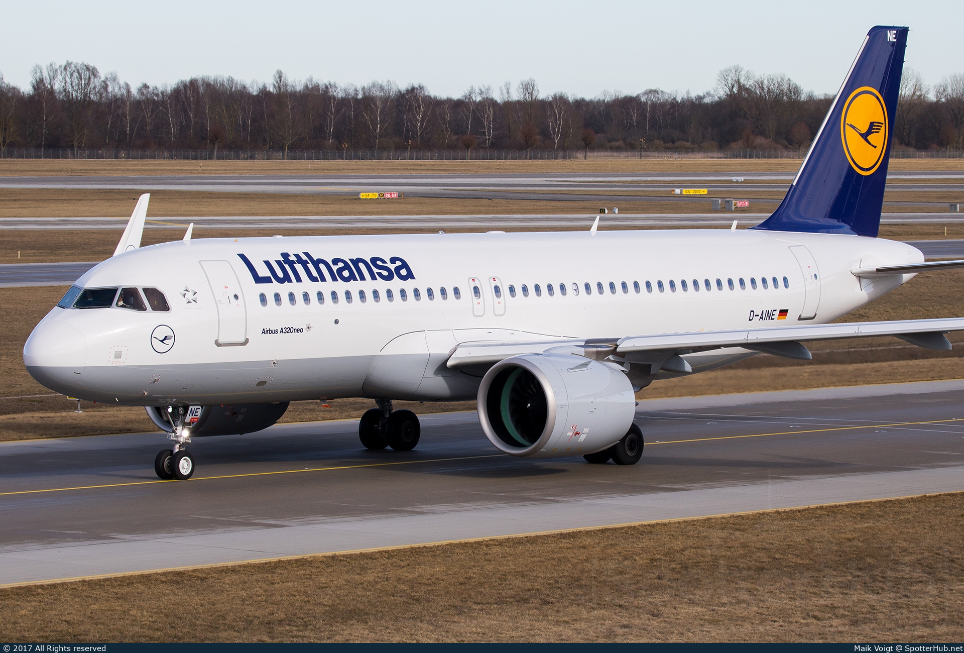 Photo of D-AINE - Airbus A320-271N operated by Lufthansa