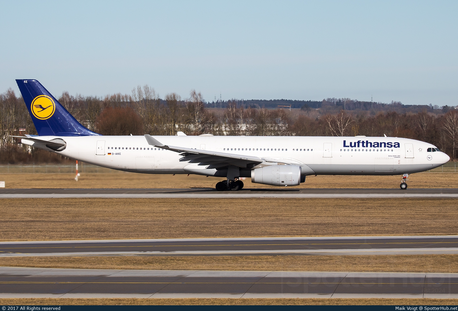 Photo of D-AIKE - Airbus A330-343 operated by Lufthansa