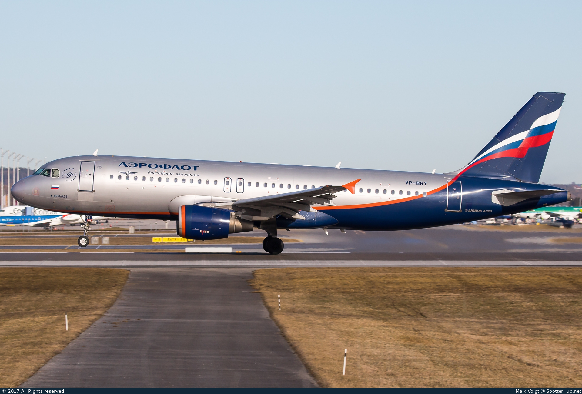 Photo of VP-BRY - Airbus A320-214 operated by Aeroflot