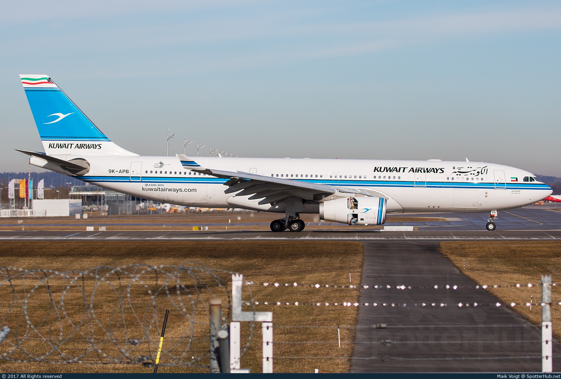 Photo of 9K-APB - Airbus A330-243 operated by Kuwait Airways