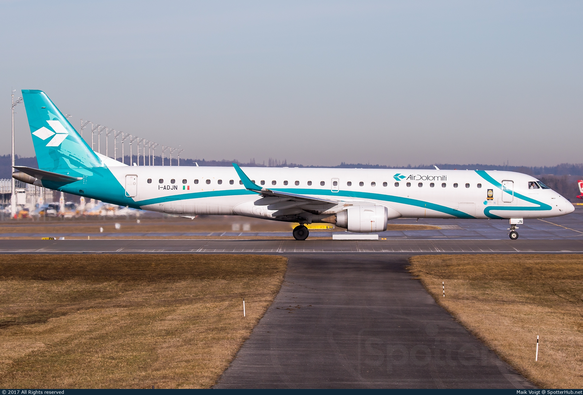 Photo of I-ADJN - Embraer ERJ-195LR operated by Air Dolomiti