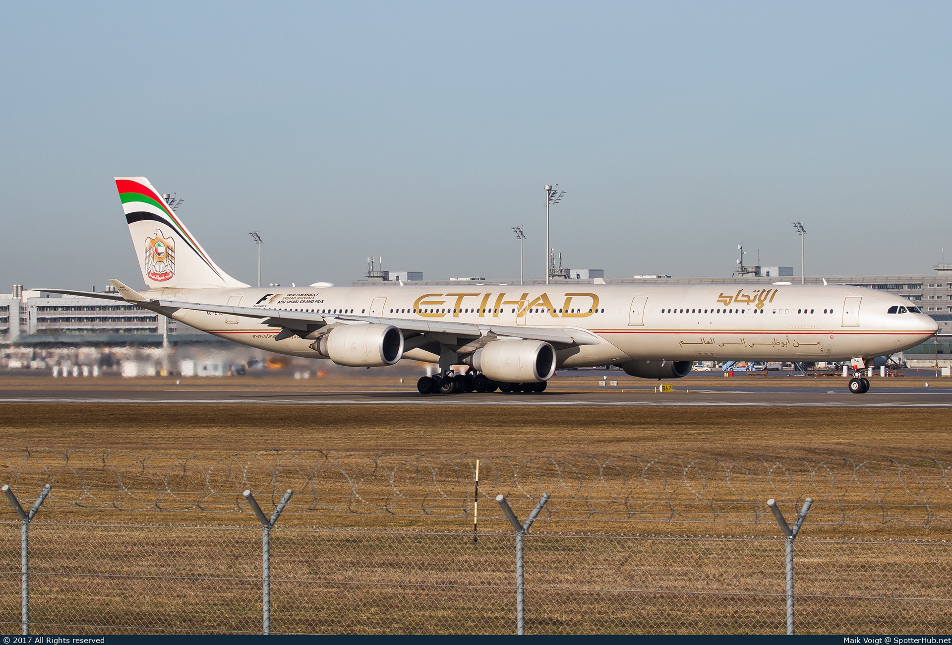 Photo of A6-EHL - Airbus A340-642 operated by Etihad Airways
