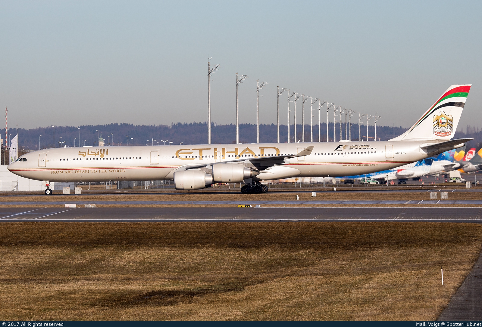 Photo of A6-EHL - Airbus A340-642 operated by Etihad Airways