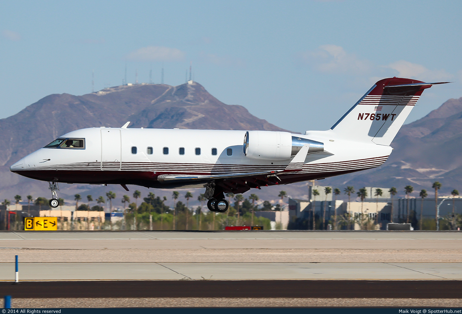 Photo of N765WT - Bombardier Challenger 601-3A operated by Private