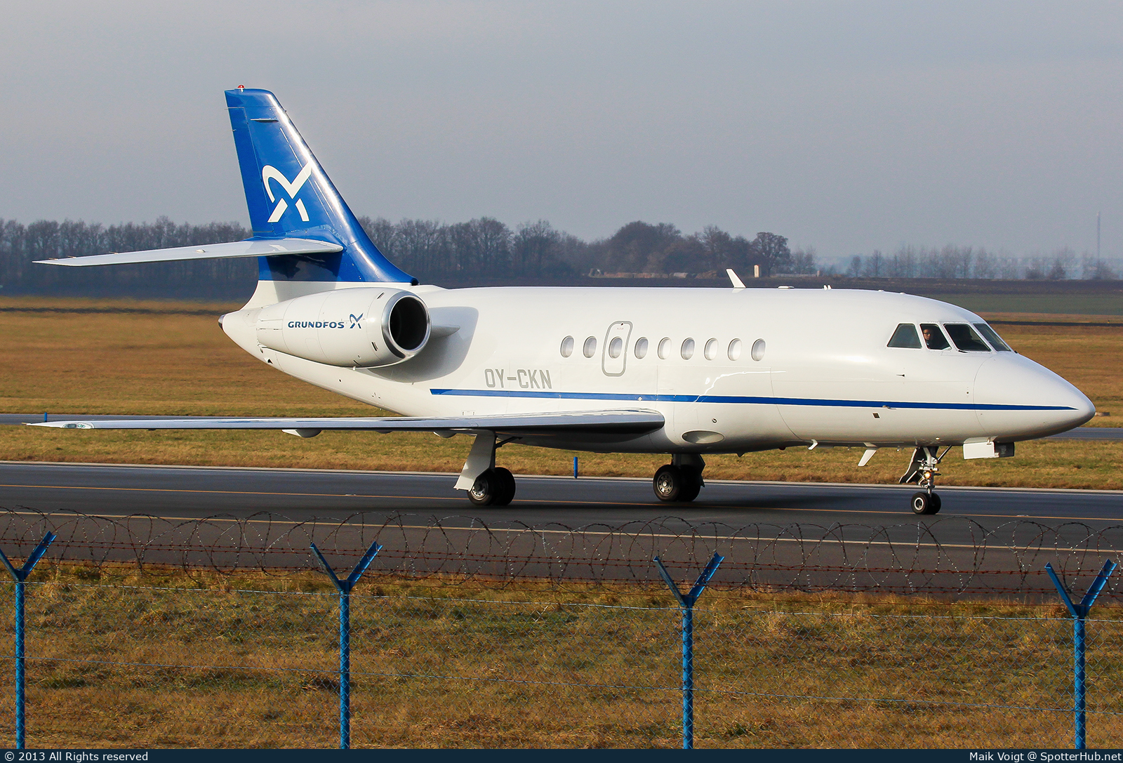 Photo of OY-CKN - Dassault Falcon 2000 operated by Air Alsie