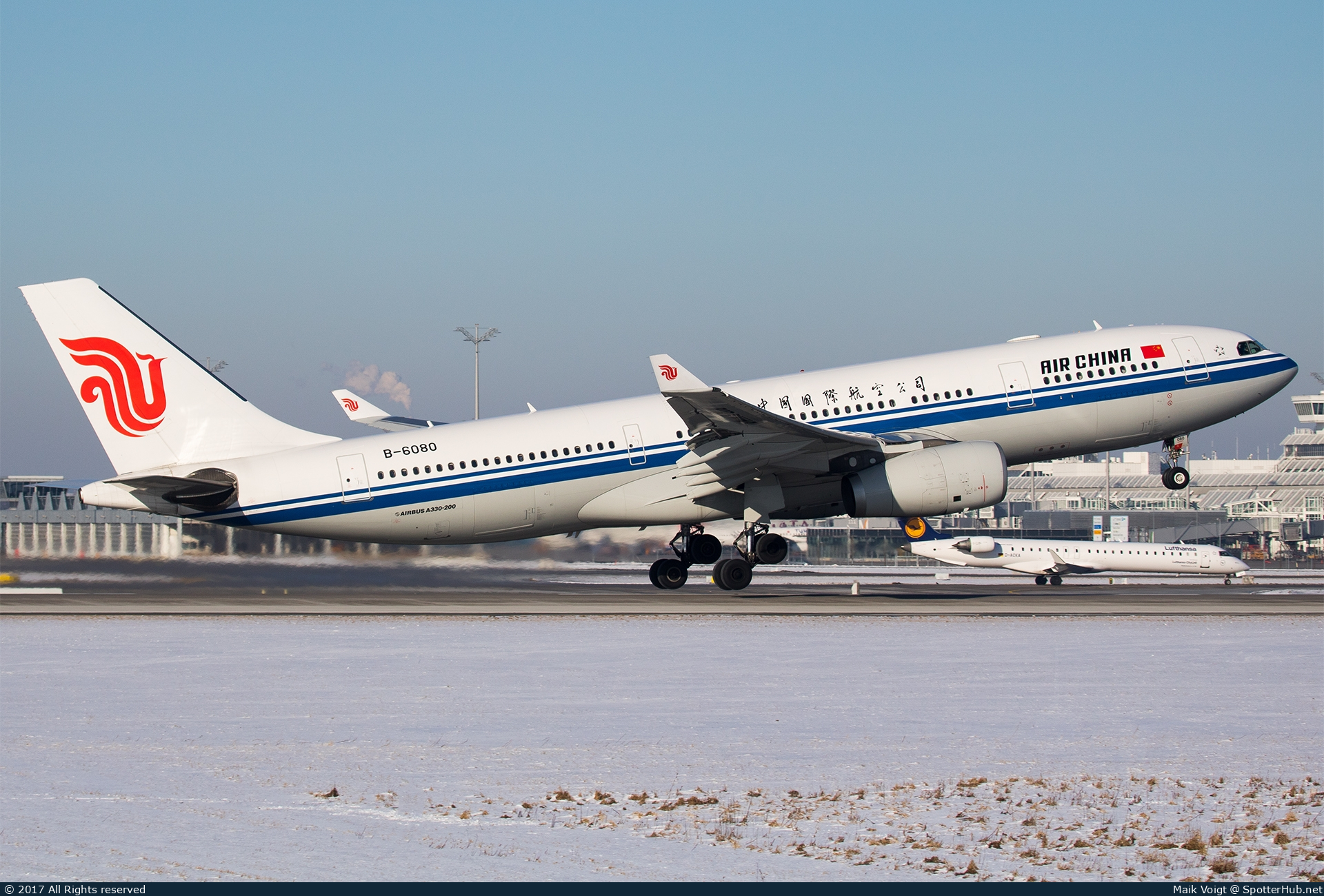 Photo of B-6080 - Airbus A330-243 operated by Air China