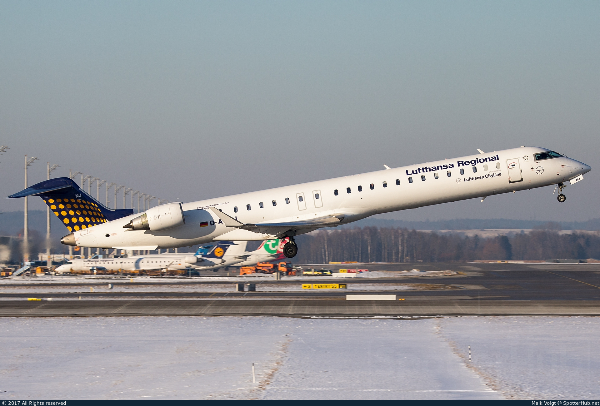 Photo of D-ACNJ - Bombardier CRJ-900LR operated by Lufthansa CityLine