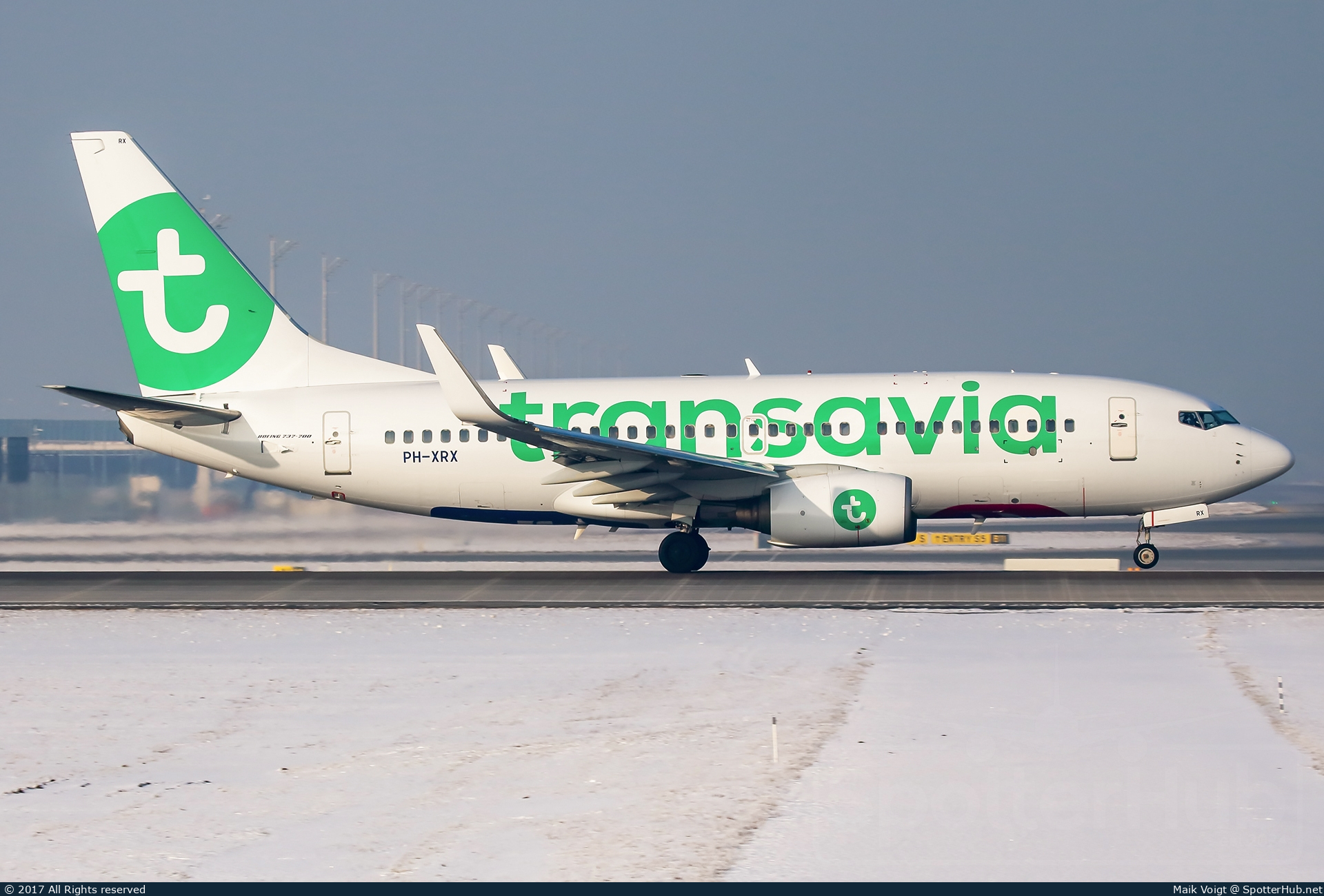 Photo of PH-XRX - Boeing 737-7K2 operated by Transavia
