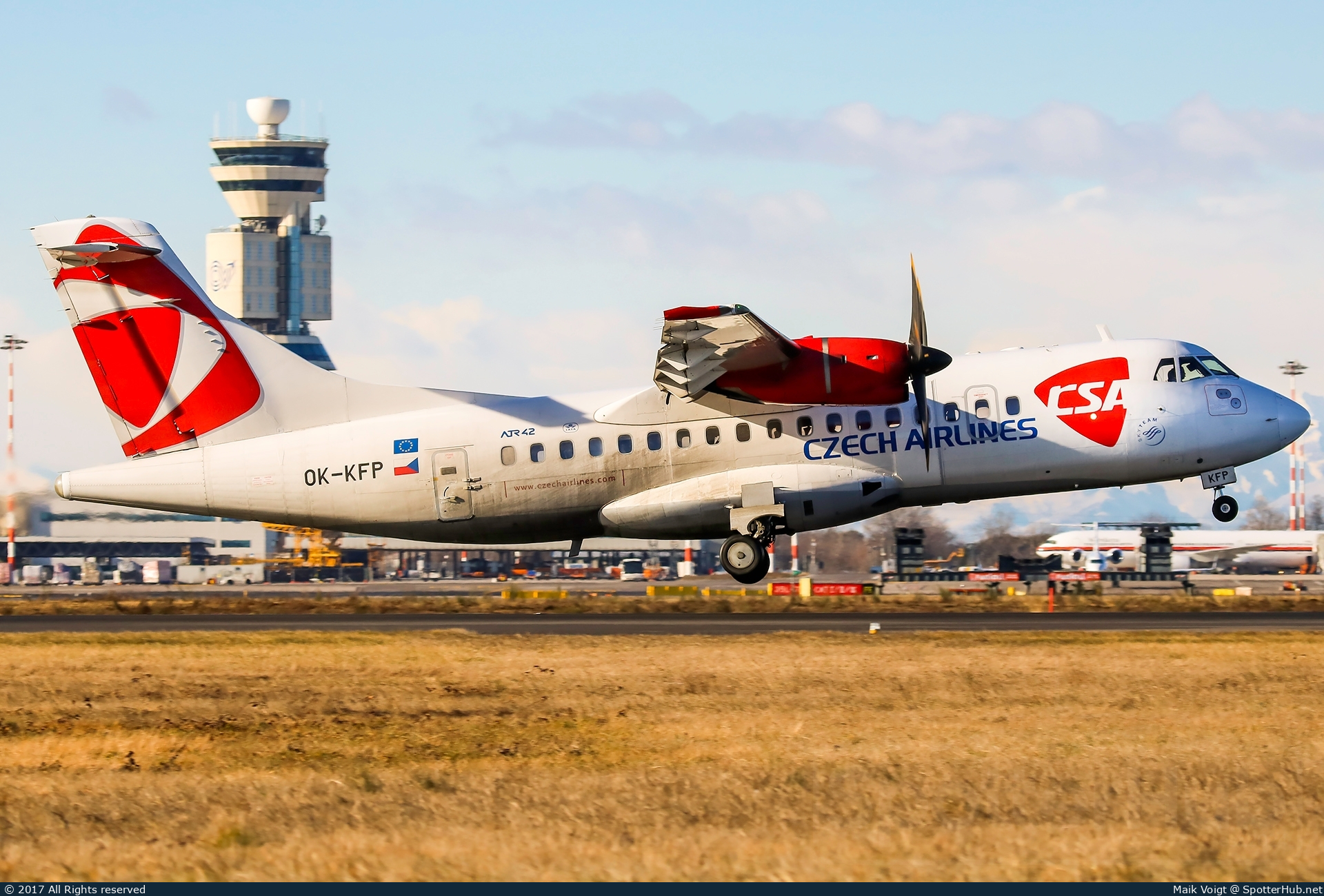 Photo of OK-KFP - ATR 42-500 operated by CSA Czech Airlines