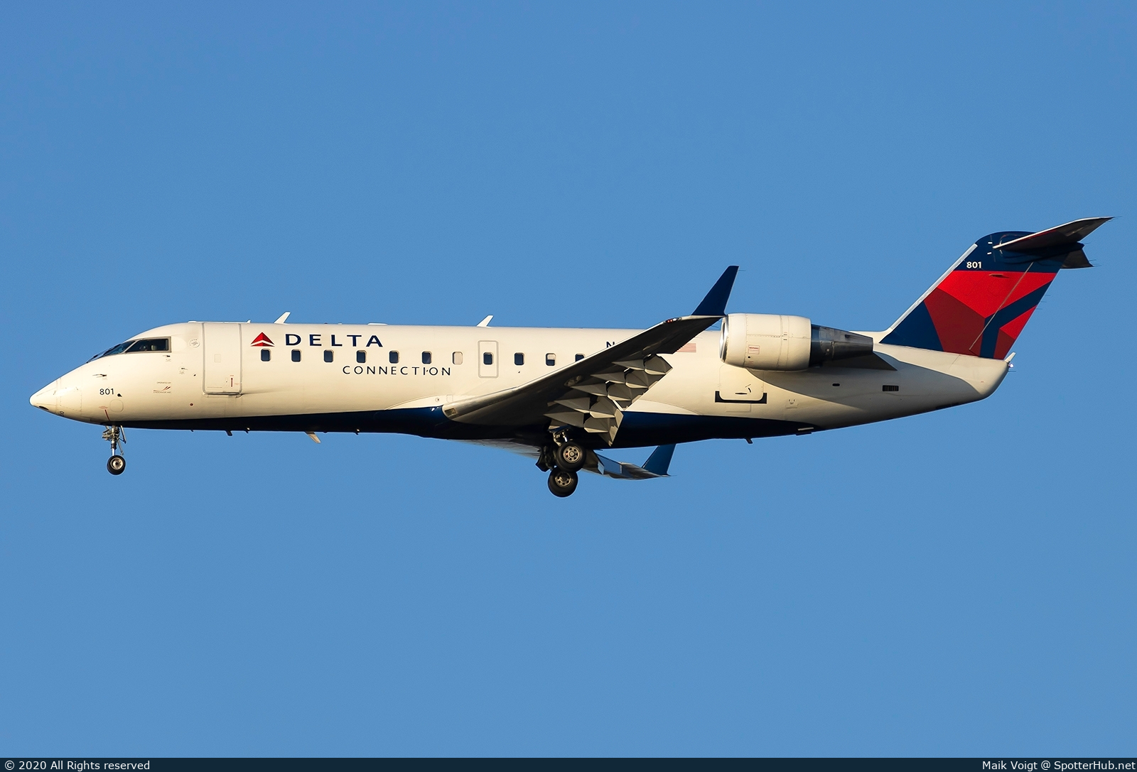 Photo of N801AY - Bombardier CRJ-200LR operated by Delta Connection (opb Endeavor Air)