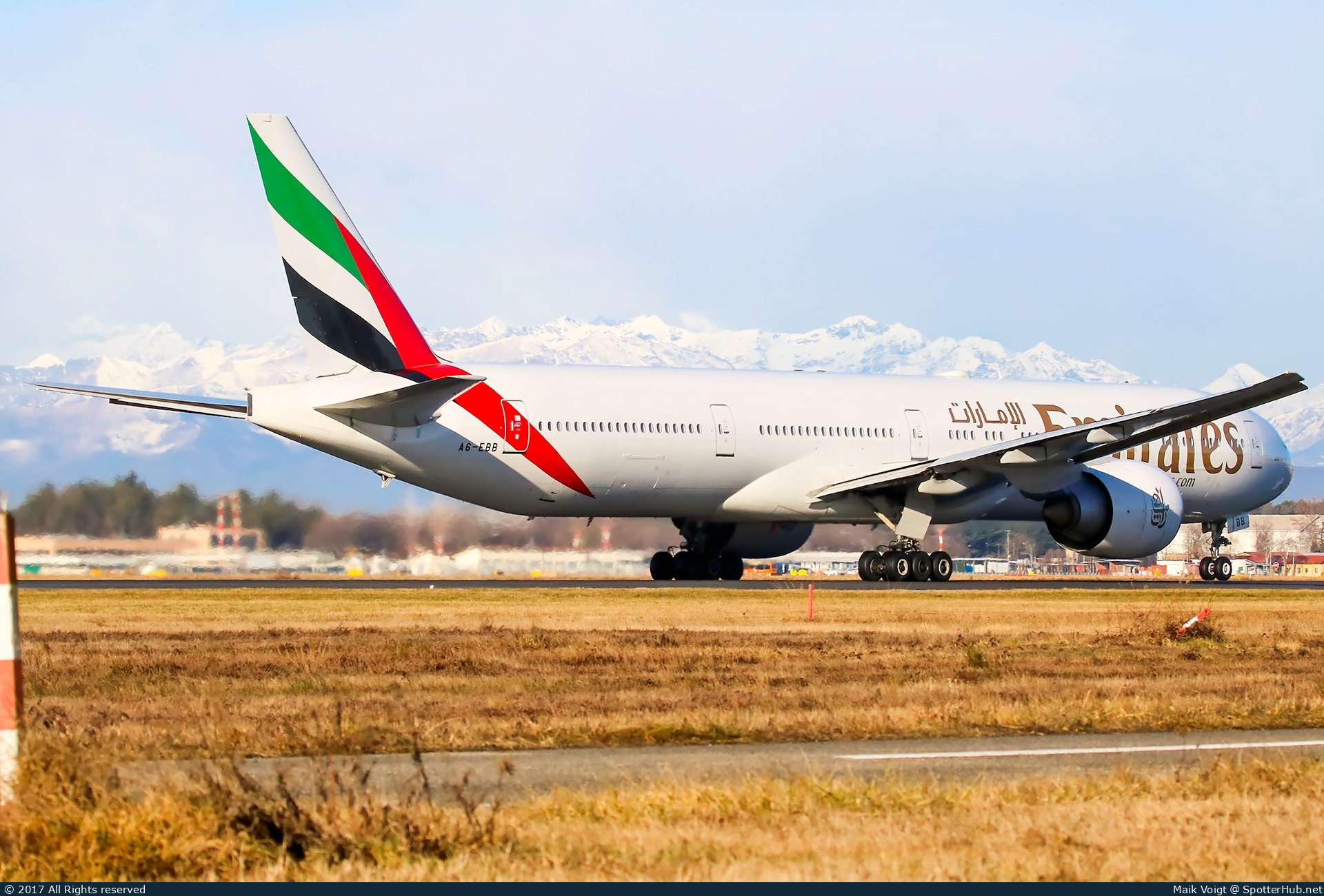 Photo of A6-EBB - Boeing 777-36N(ER) operated by Emirates