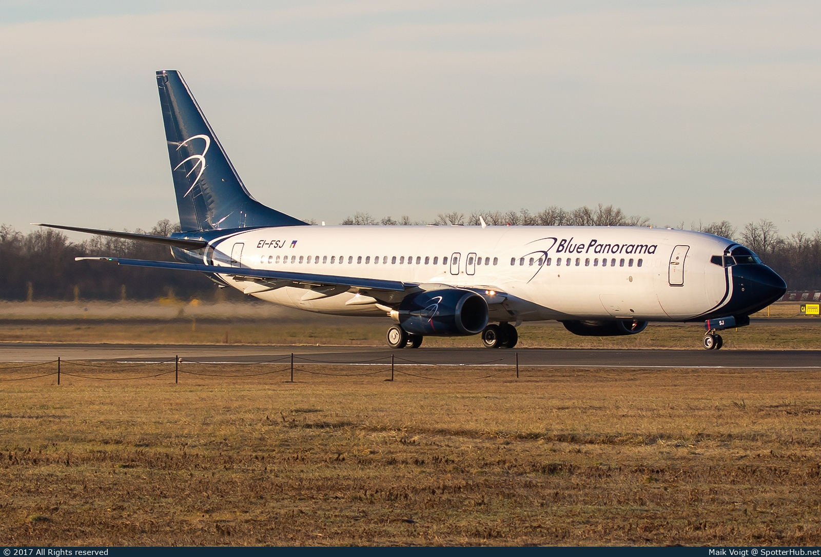 Photo of EI-FSJ - Boeing 737-86N operated by Blue Panorama Airlines