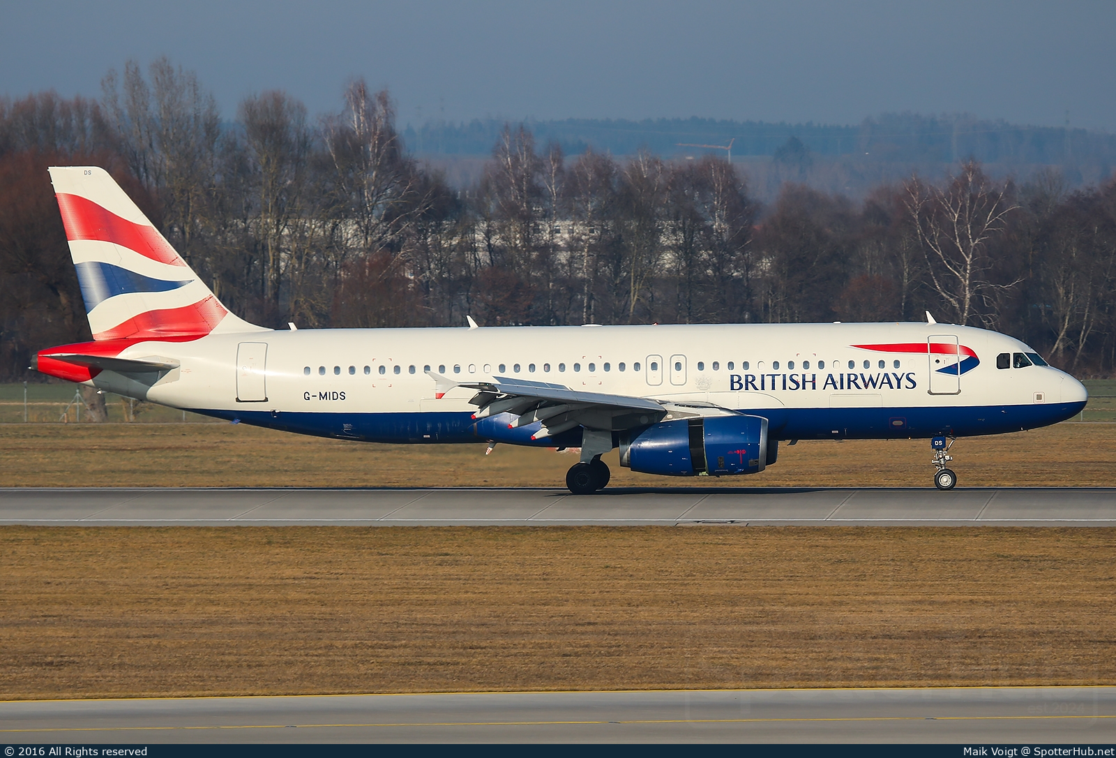 Photo of G-MIDS - Airbus A320-232 operated by British Airways