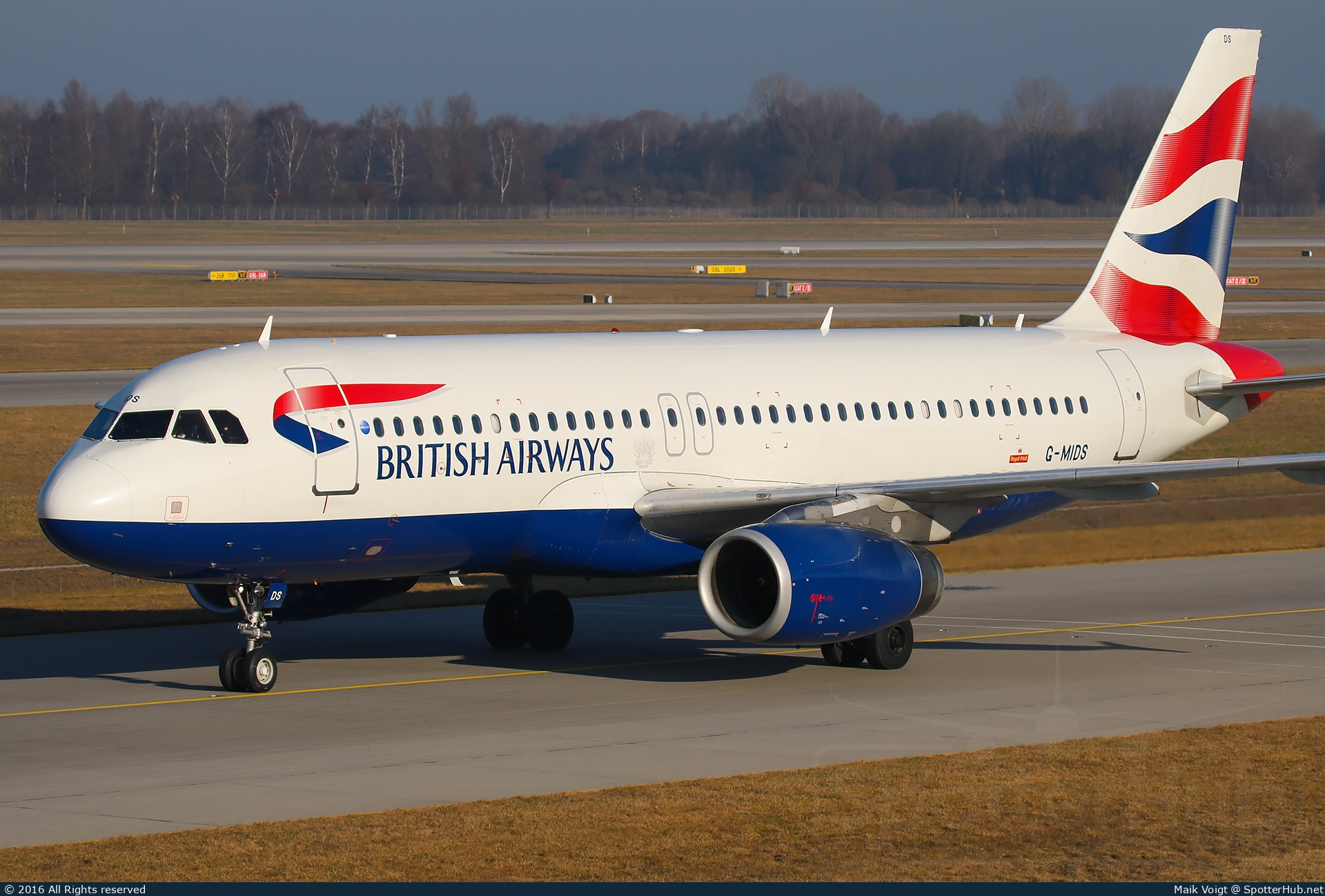 Photo of G-MIDS - Airbus A320-232 operated by British Airways