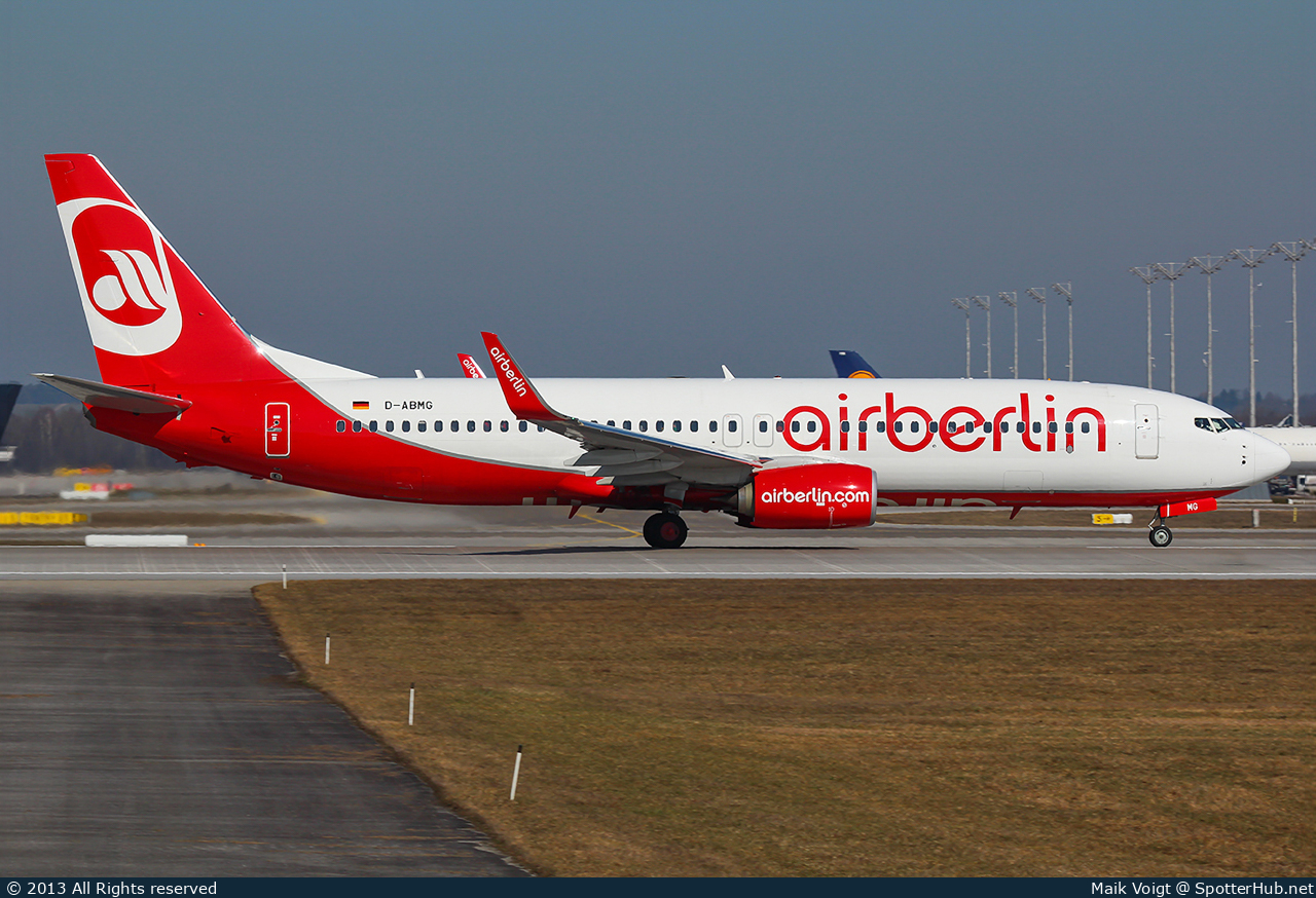 Photo of D-ABMG - Boeing 737-86J operated by Air Berlin