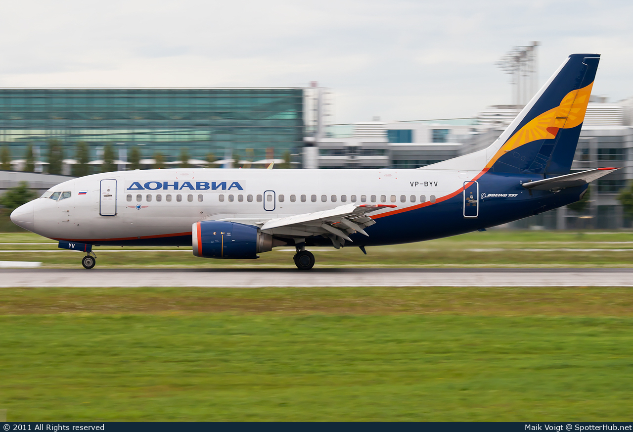 Photo of VP-BYV - Boeing 737-5Q8 operated by Donavia
