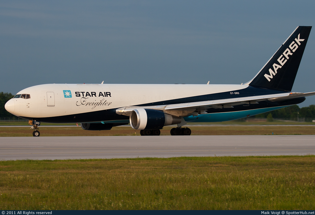 Photo of OY-SRO - Boeing 767-25E(BDSF) operated by Star Air