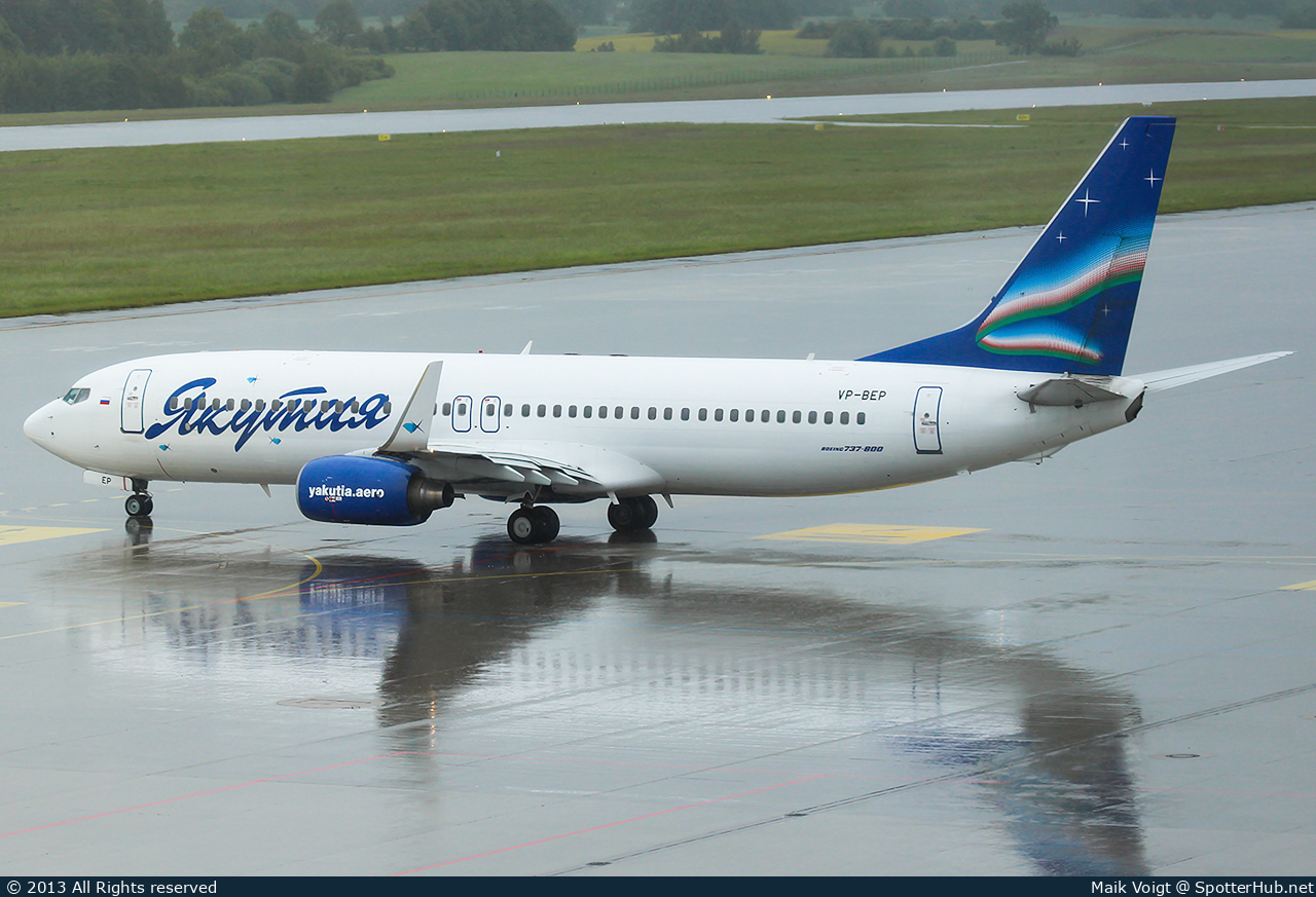 Photo of VP-BEP - Boeing 737-8Q8 operated by Yakutia Airlines
