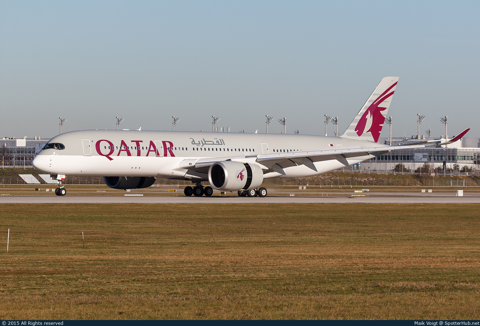 Photo of A7-ALG - Airbus A350-941 operated by Qatar Airways