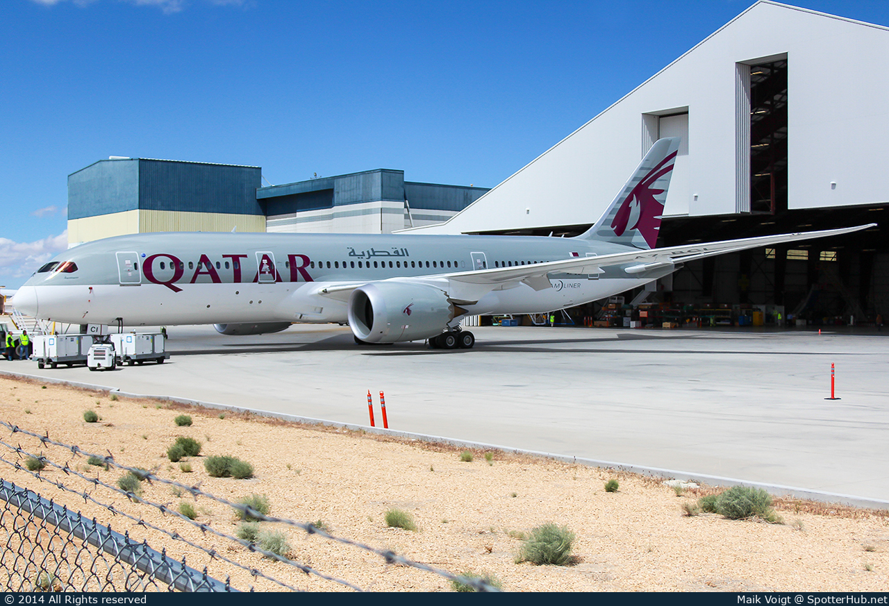 Photo of A7-BCI - Boeing 787-8 Dreamliner operated by Qatar Airways