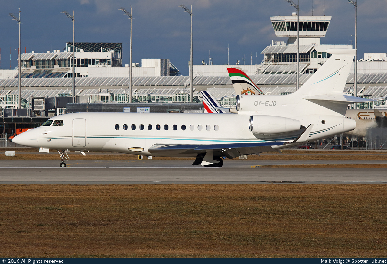 Photo of OY-EJD - Dassault Falcon 7X operated by Air Alsie