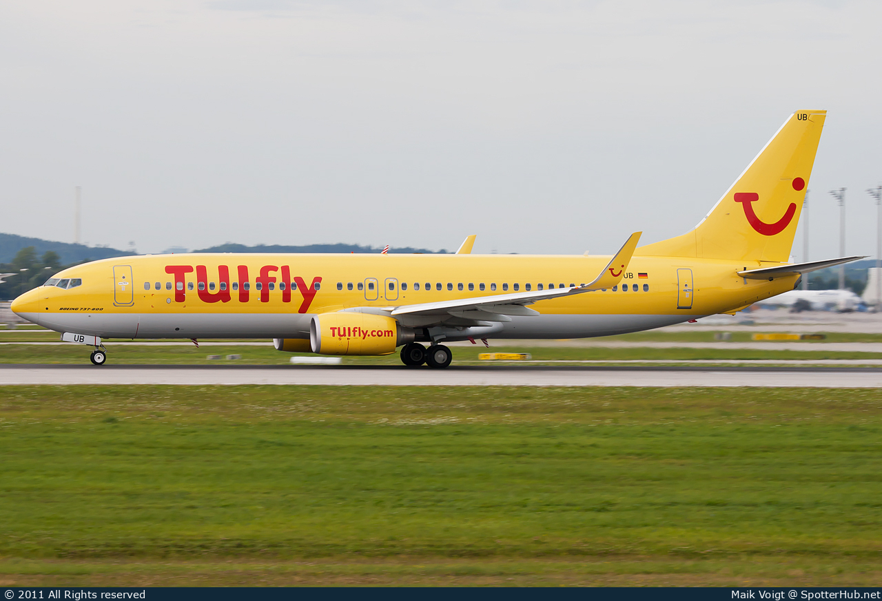 Photo of D-ATUB - Boeing 737-8K5 operated by TUIfly