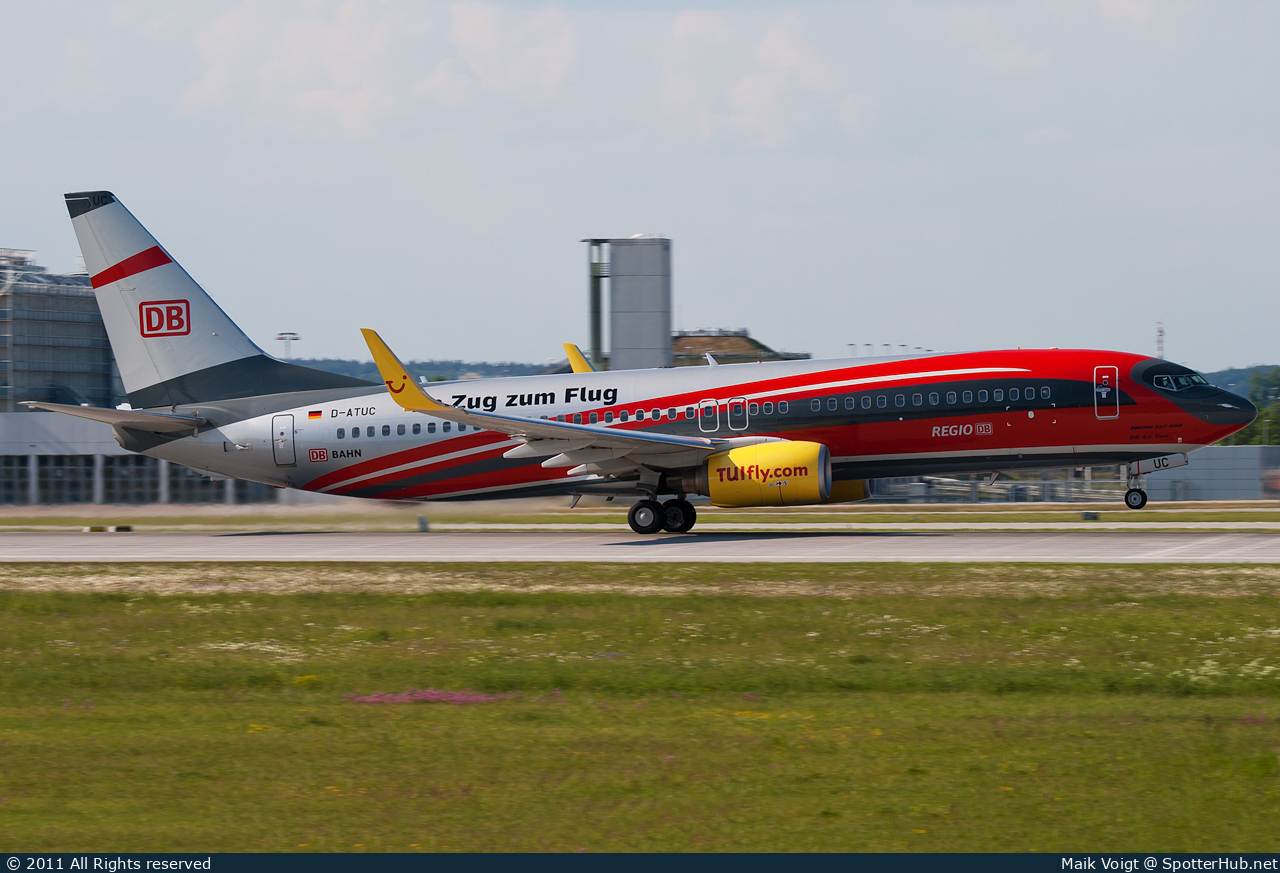 Photo of D-ATUC - Boeing 737-8K5 operated by TUIfly