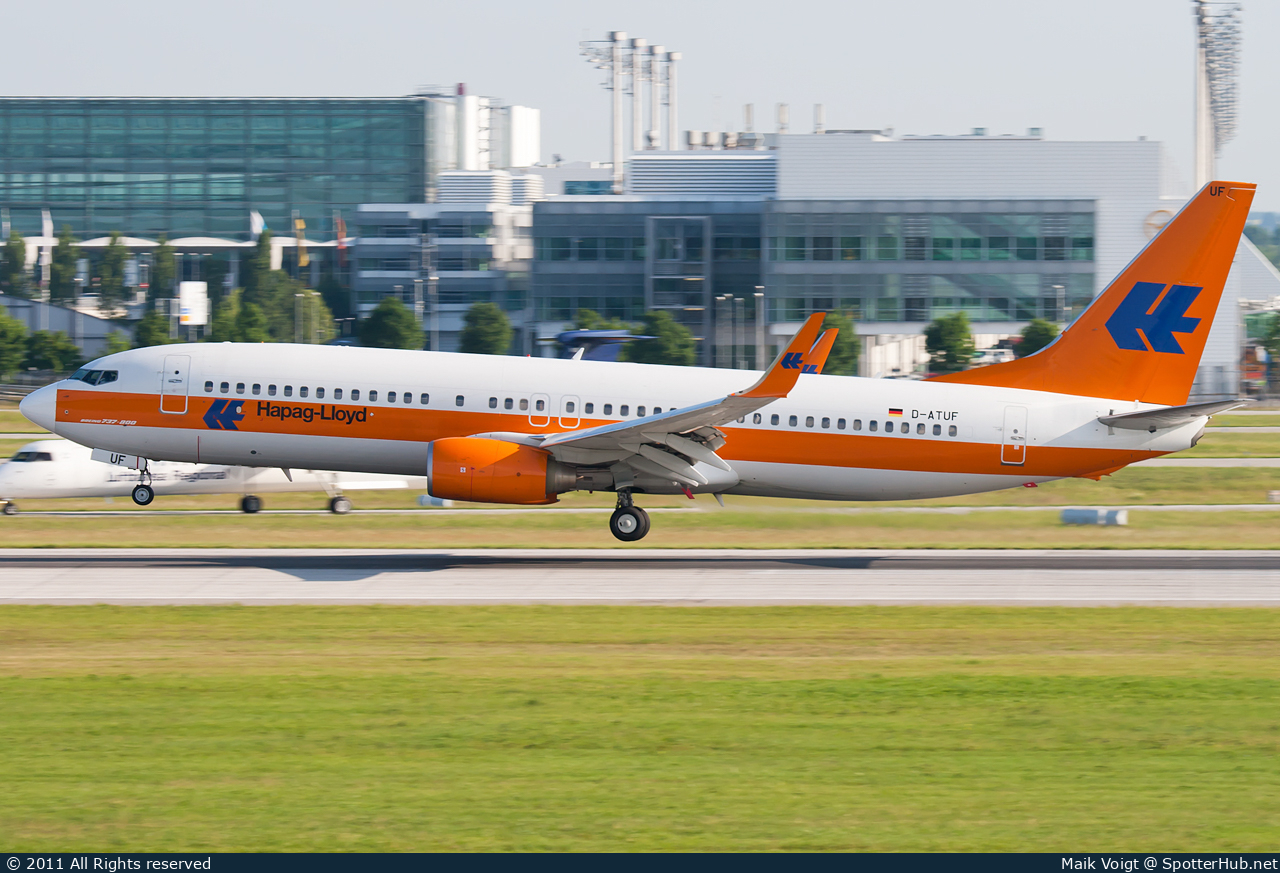 Photo of D-ATUF - Boeing 737-8K5 operated by TUIfly