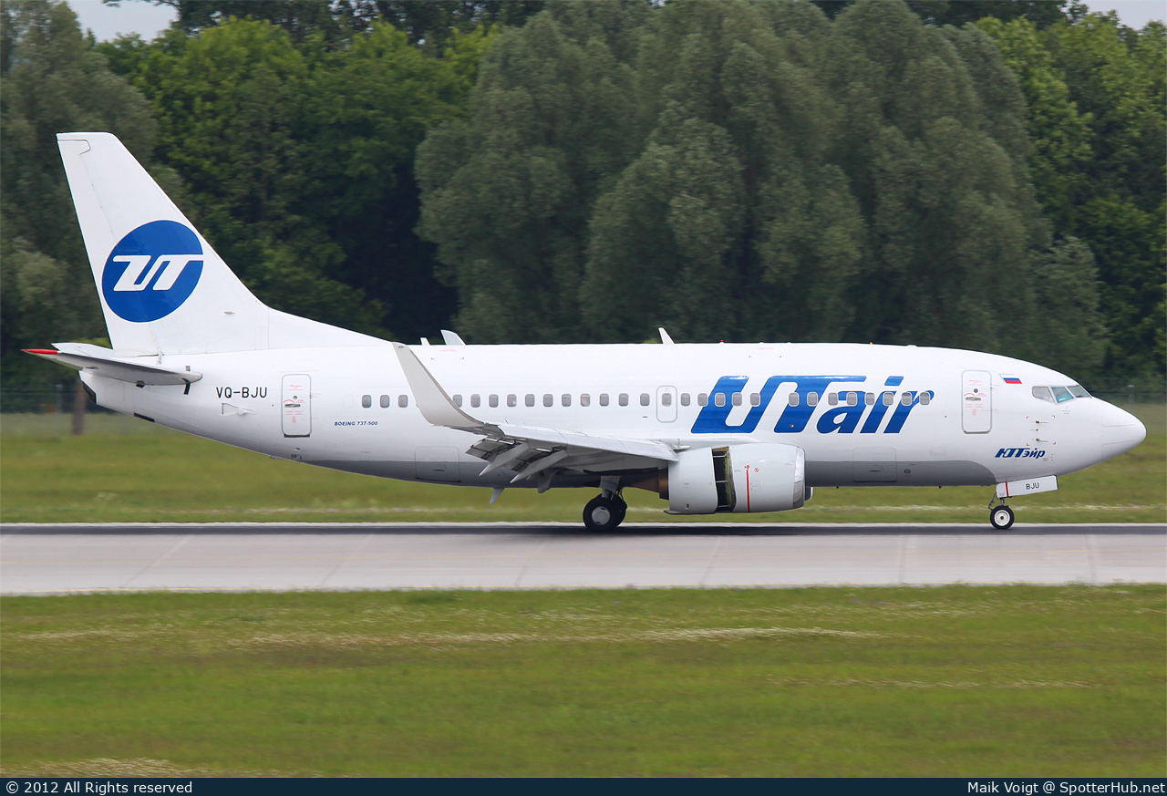 Photo of VQ-BJU - Boeing 737-524 operated by Utair