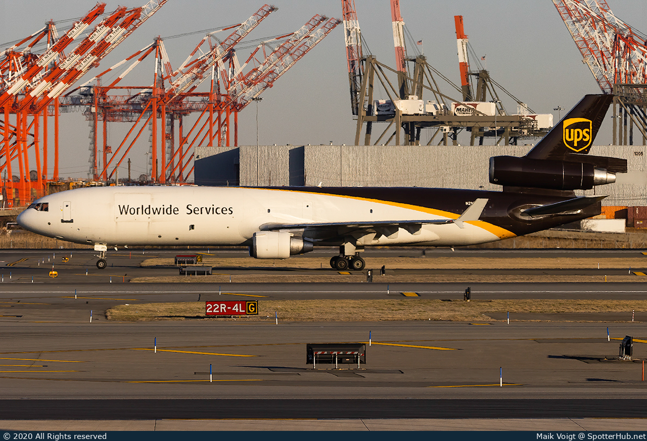 Photo of N295UP - McDonnell Douglas MD-11(F) operated by UPS United Parcel Service