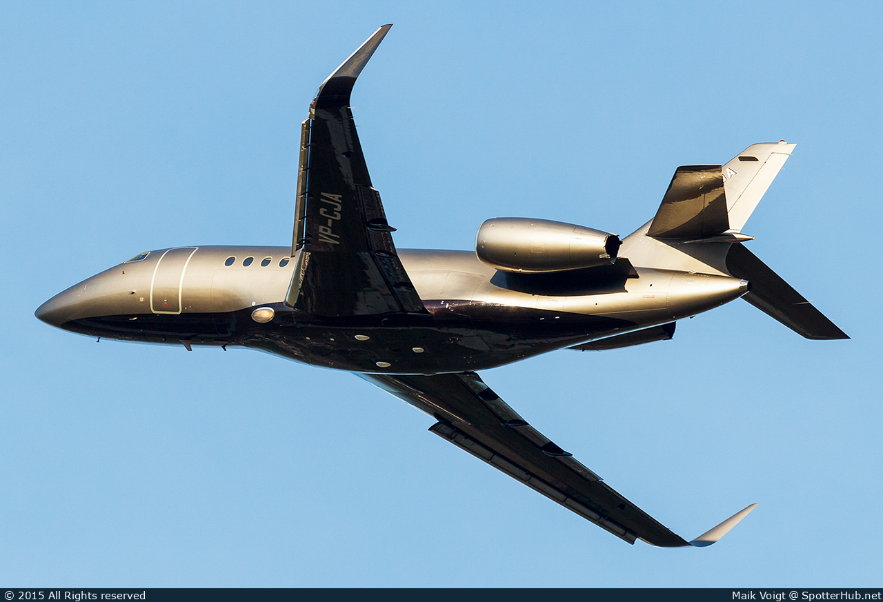 Photo of VP-CJA - Dassault Falcon 2000 operated by Private