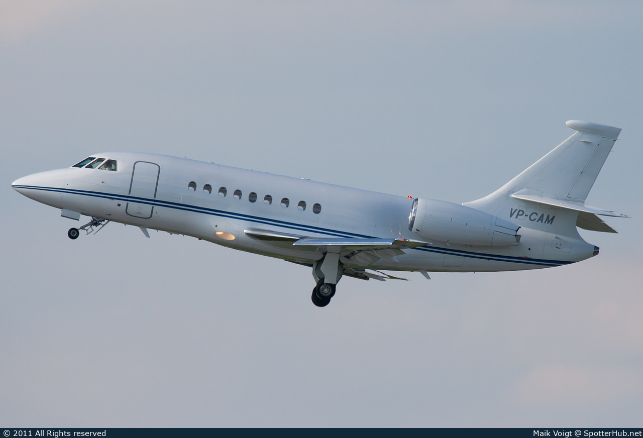 Photo of VP-CAM - Dassault Falcon 2000EX operated by Allianz