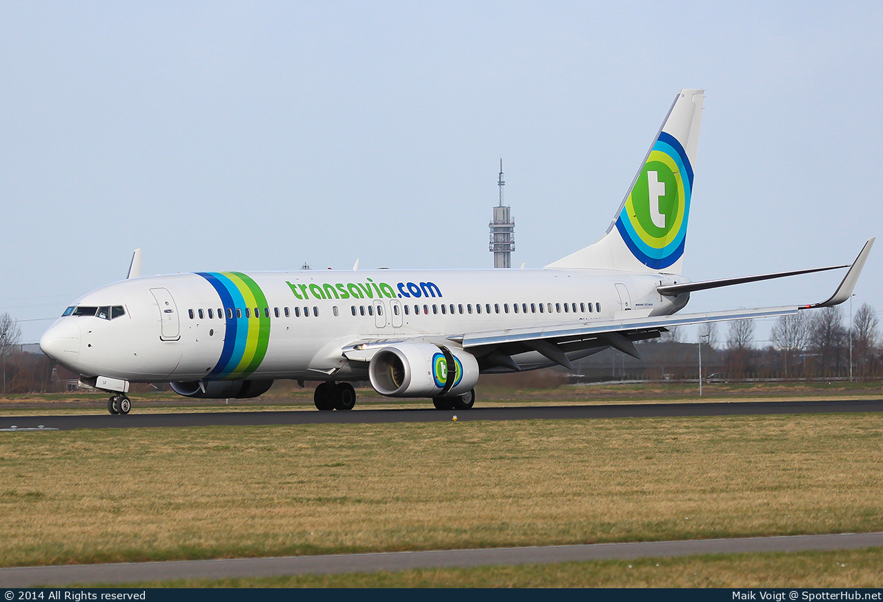 Photo of PH-HSF - Boeing 737-8K2 operated by Transavia