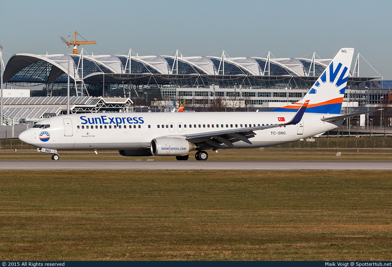 Photo of TC-SNG - Boeing 737-8HC operated by SunExpress