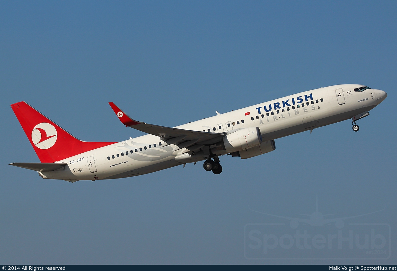 Photo of TC-JGY - Boeing 737-8F2 operated by Turkish Airlines