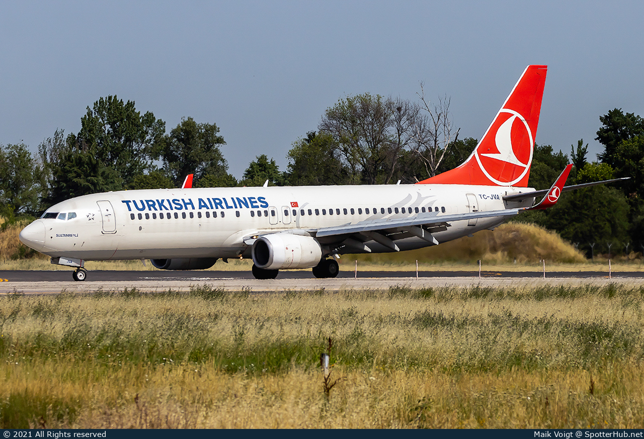 Photo of TC-JVA - Boeing 737-8F2 operated by Turkish Airlines