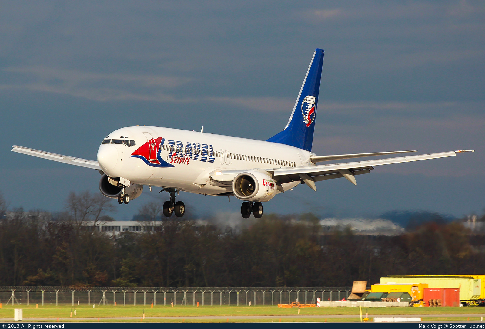 Photo of OK-TVD - Boeing 737-86N operated by Travel Service