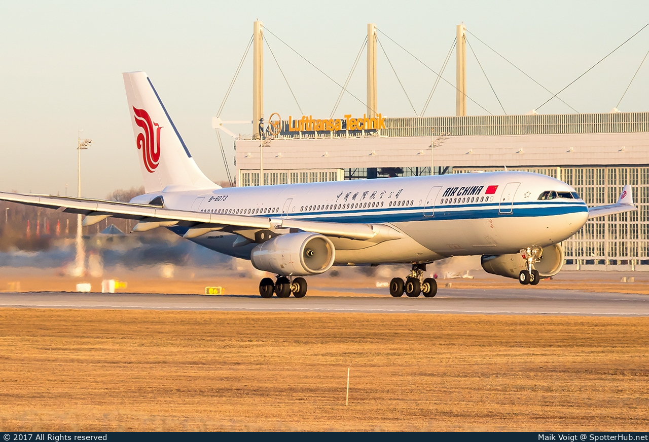 Photo of B-6073 - Airbus A330-243 operated by Air China