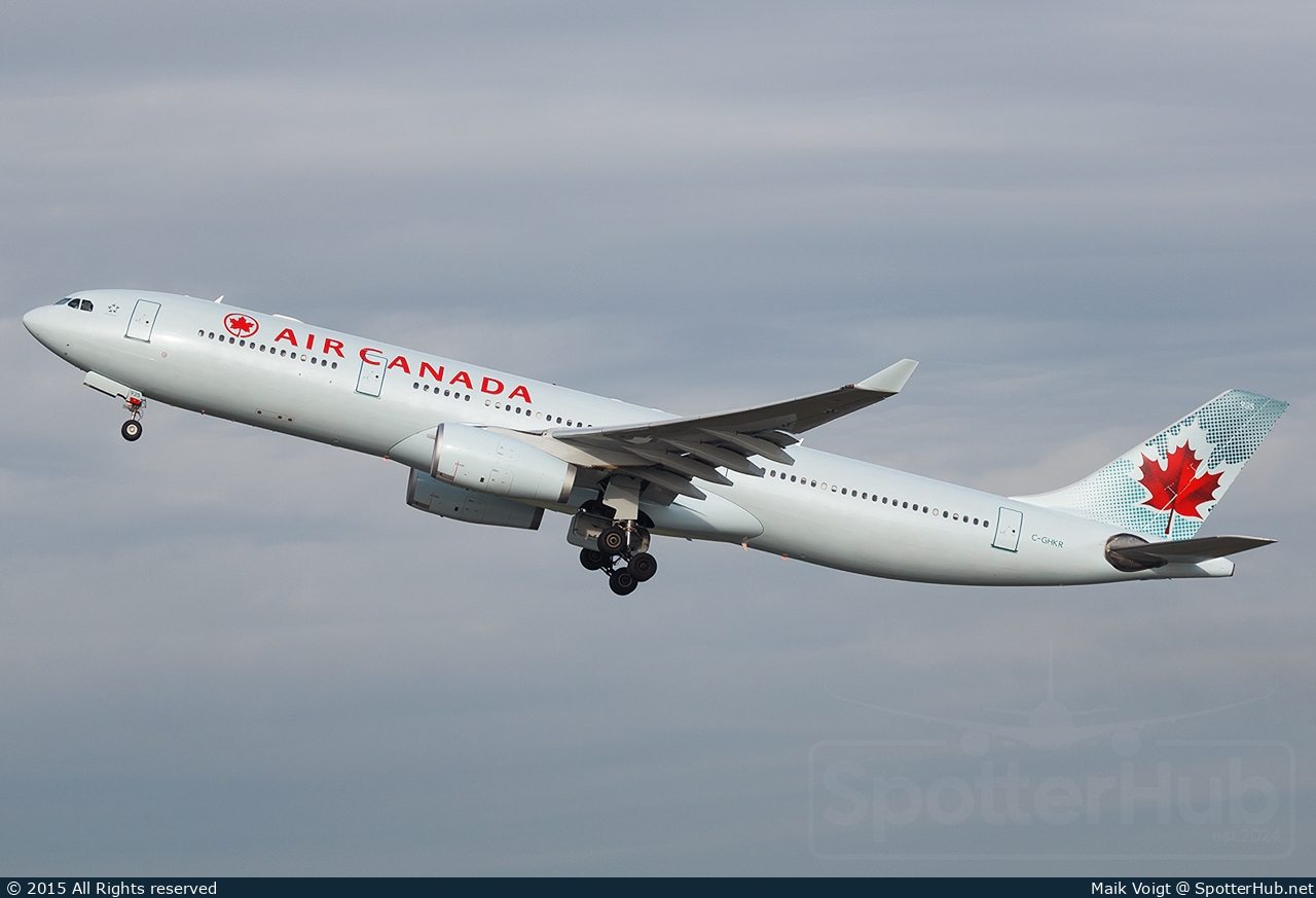 Photo of C-GHKR - Airbus A330-343 operated by Air Canada