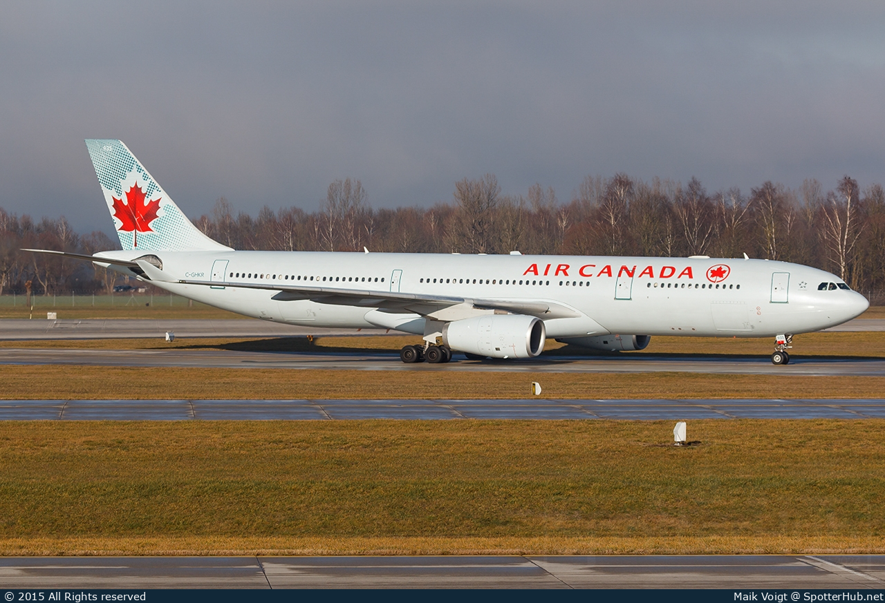 Photo of C-GHKR - Airbus A330-343 operated by Air Canada